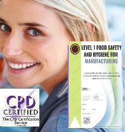 Level 1 Food Safety and Hygiene for Manufacturing course success