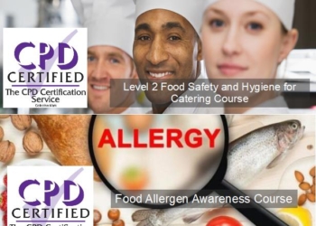 Level 2 Food Safety and Hygiene for Catering – Food Allergen Awareness Course Bundle